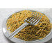 Fourchette spaghetti Alessi Tibidabo tout acier inox design par Kristiina Lassus