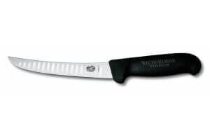Couteau à désosser lame alvéolée renversée large Victorinox 15cm 5.6523.15
