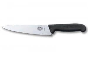 Couteau de chef / éminceur Victorinox 15cm manche fibrox noir 5.2003.15