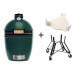 Pack Big Green Egg Small barbecue + convEGGtor + berceau à roulettes