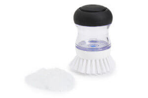 Brosse à vaisselle OXO ronde distributrice de savon