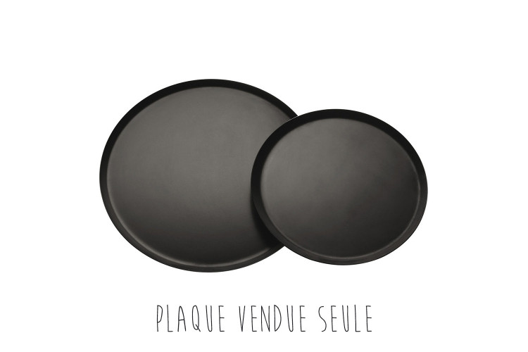 Tourtière ronde Matfer en tôle bleuie - épaisseur 1,5mm