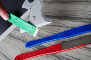 Set 3 aiguiseurs manuels diamant DMT Dia-Sharp Mini-Hone à grain 325/600/1200