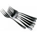 Coffret de 6 fourchettes dessert Amefa Austin inox revêtement coloré