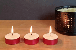 Boîte de 12 bougies à raclette et fondue Cookut