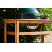 Table en bois d'eucalyptus pour barbecue Big Green Egg XLarge