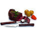 Couteau à steak Arcos manche bois lame crantée 11cm