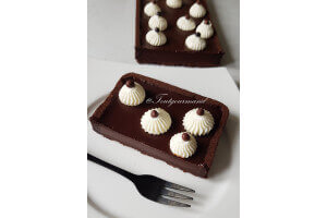 Moule à tarte maison cannelé rectangulaire Gobel anti-adhérent avec fond fixe