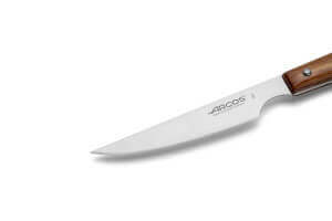 Couteau à steak Arcos manche bois lame lisse 11cm