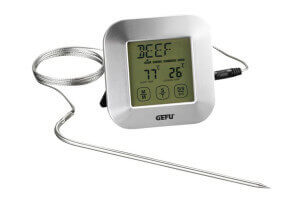 Thermomètre à rôtir numérique Gefu Punto avec minuterie