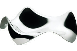 Repose-cuillère Alessi Blip acier inox 18/10 design par LPWk et Paolo Gerosa