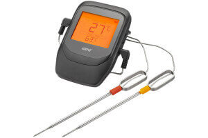 Thermomètre de cuisson Gefu Control+ pour grill et rôti - 6 canaux