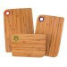 Set de 3 planches à découper Totally Bamboo - garantie 5 ans