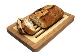 Planche à pain bicolore Totally Bamboo - 24x37cm - garantie 5 ans