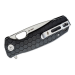 Couteau pliant Honey Badger Flipper Medium 01HO005 manche nylon / fibres de verre noir 10,4cm