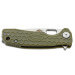 Couteau pliant Honey Badger Flipper Small 01HO010 manche nylon / fibres de verre vert kaki 9,4cm