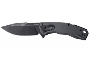 Couteau pliant Kershaw Cannonball KS.2061 blackwash manche en acier gris 11,4cm