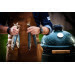 Pack Big Green Egg Large barbecue + convEGGtor + table modulaire + meuble d'extension + 8 roulettes