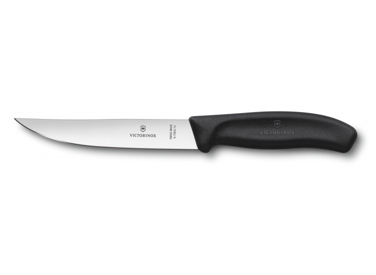 Couteau à steak lame 14cm noir Victorinox 6.7903.14