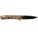 Couteau pliant Gerber Zilch GE001881 blackwashed manche en nylon/fibres de verre coyote 10,3cm