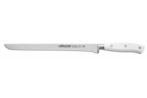 Couteau à jambon forgé Riviera White Arcos lame flexible 25cm acier NITRUM®