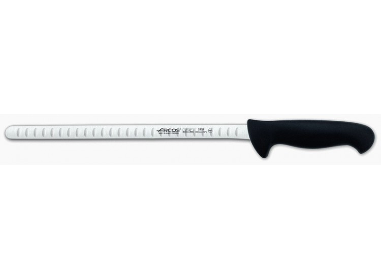 Couteau à jambon/saumon lame flexible 30cm acier Nitrum Arcos 2900