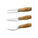 Set de 3 ustensiles à fromage Bérard fait main en olivier