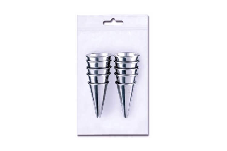 Lot de 10 Douilles en acier inox BARGOIN