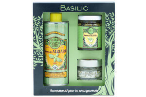 Coffret gourmand Nicolas Alziari Mon Retour du Marché - Basilic