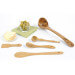 Spatulette à raclette Bérard faite main en olivier 13cm
