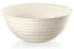 Saladier blanc Guzzini Tierra en bouteilles recyclées