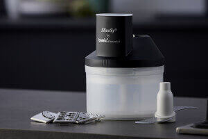 Robot Bamix SliceSy noir pour mixeur Bamix polyvalent