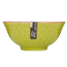Bol en grès émaillé KitchenCraft motif géométrique vert