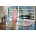 Plat de service transparent Guzzini Tiffany en acrylique 45x31x4,5cm