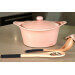 Set cuillère et spatule de cuisine Cookut en bois coloris noir graphite