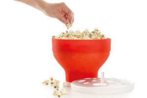 Cuiseur à popcorn pliable Lékué pour micro-ondes