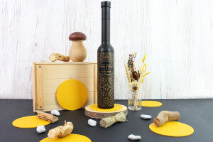 Huile d'olive Savor&Sens Color Block au jus de truffe noire - 20cl