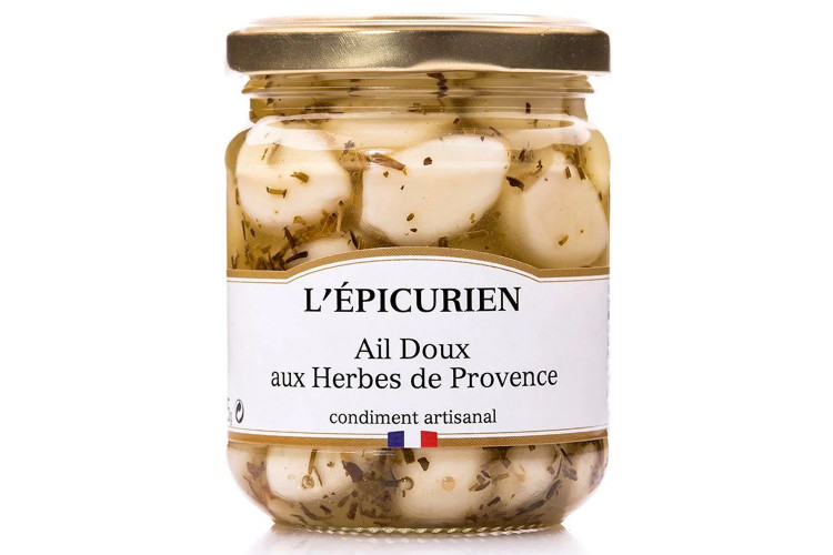 Ail doux aux herbes de Provence L'&Eacute;picurien fabriqu&eacute; en France 210g