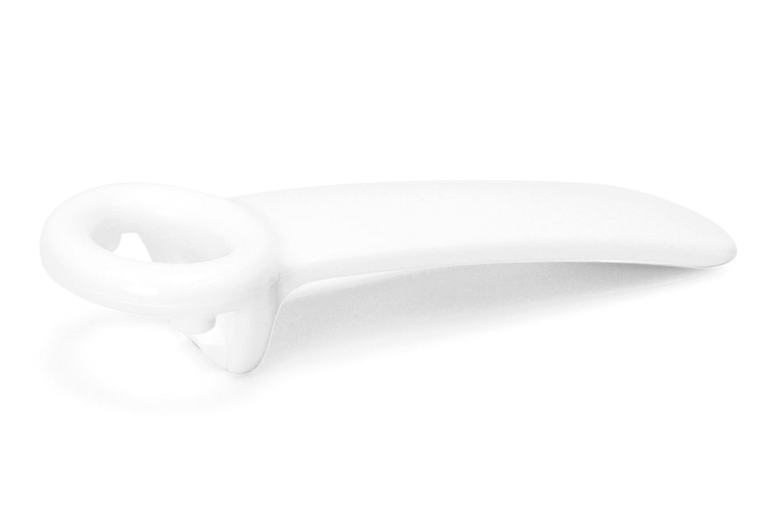 Ouvre-bocal Jarkey fabriqué en ABS blanc