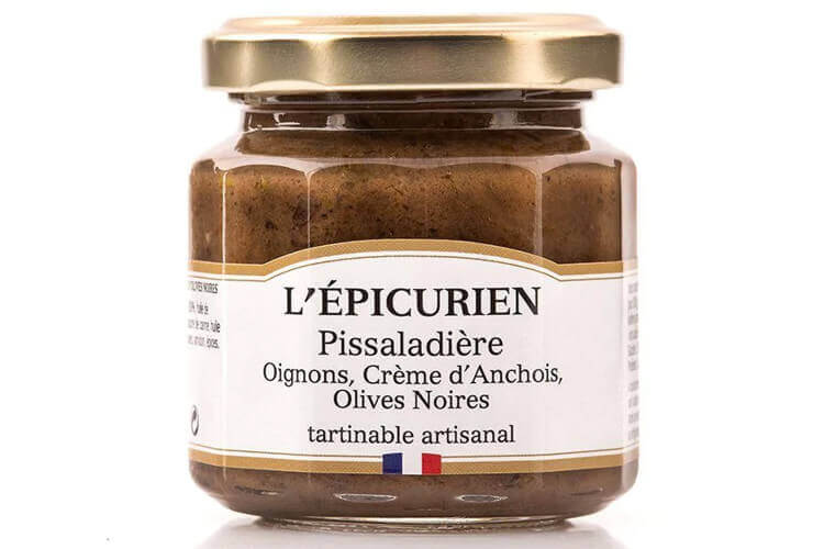 Pissaladière artisanale L'Épicurien fabriquée en France 100g