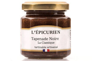 Tapenade noire La Classique L'Épicurien fabriquée en France 100g
