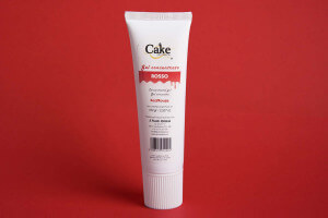 Colorant alimentaire tube gel rouge 100g