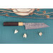Couteau bunka japonais artisanal Takeshi Saji VG10 Rainbow 16,5cm