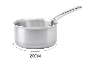 Casserole De Buyer Alchimy en inox 18/10 multicouches 3 plis