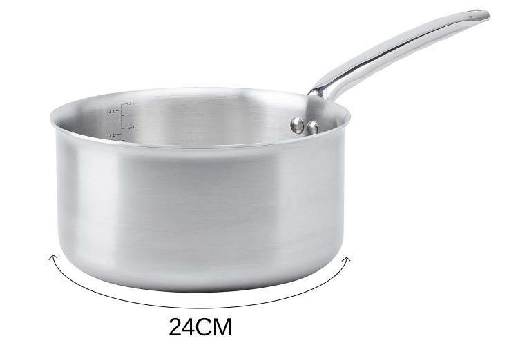 Casserole De Buyer Alchimy en inox multicouches 3 plis