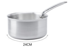 Casserole De Buyer Alchimy en inox 18/10 multicouches 3 plis