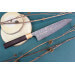 Couteau de chef japonais artisanal Takeshi Saji VG10 Rainbow 24cm