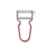 Éplucheur Victorinox Rex Rouge en aluminium et lame en inox 