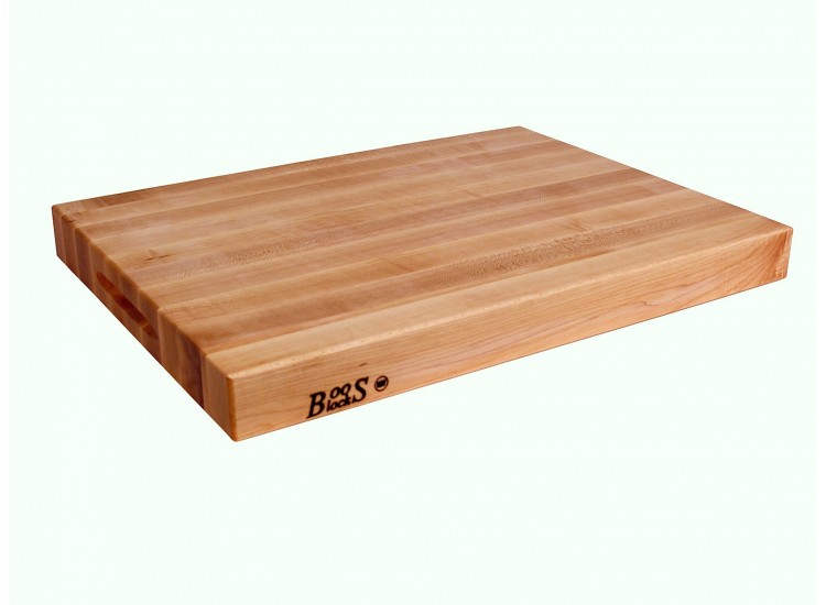 Planche &agrave; d&eacute;couper &eacute;paisse Boos Blocks ProChef double-face en bois d'&eacute;rable 61x46x6cm