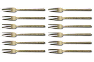 Set de 12 fourchettes de table Culter Kodai 3 dents XL 19,5cm